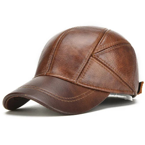 Artisan Leather Cap