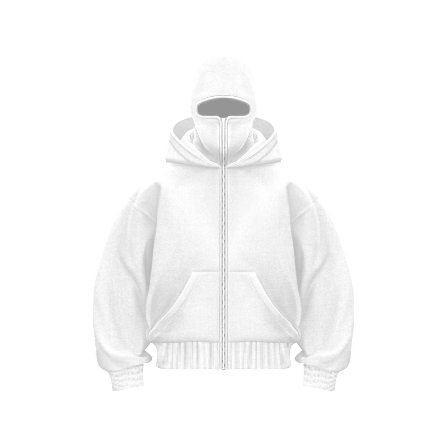 Full Zip Up Ninja Hoodie