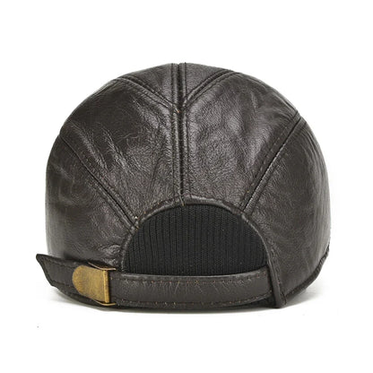 Artisan Leather Cap