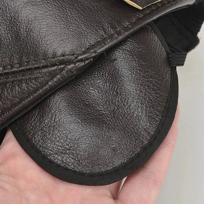 Artisan Leather Cap