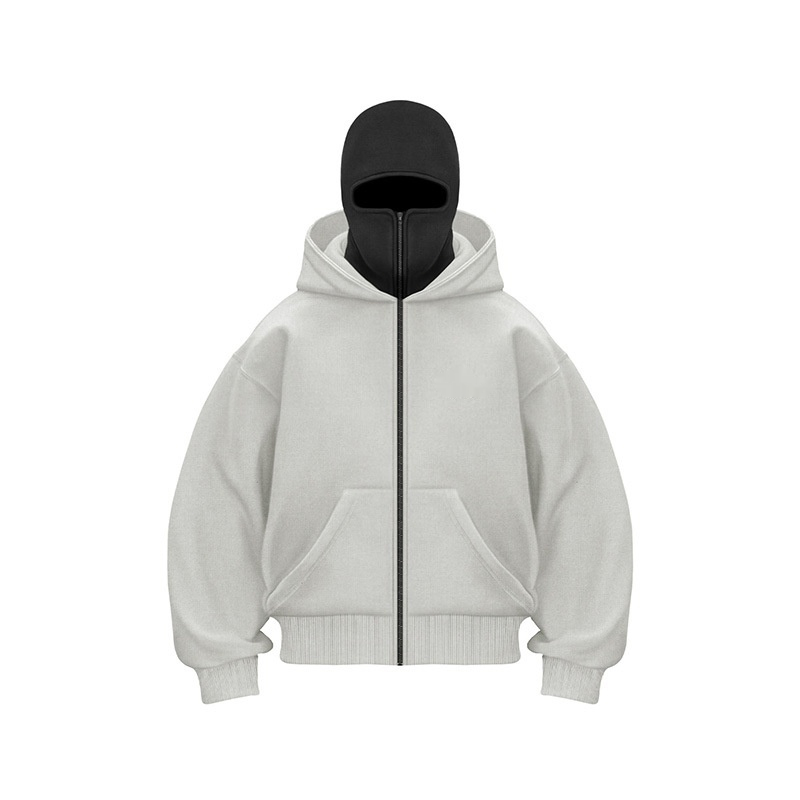 Full Zip Up Ninja Hoodie